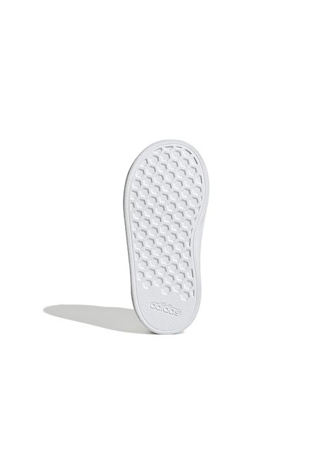 Adidas Grand Court Lifestyle Hook And Loop Shoes White Iridescent Infant ADIDAS CORE | Sneakers | GY2328-